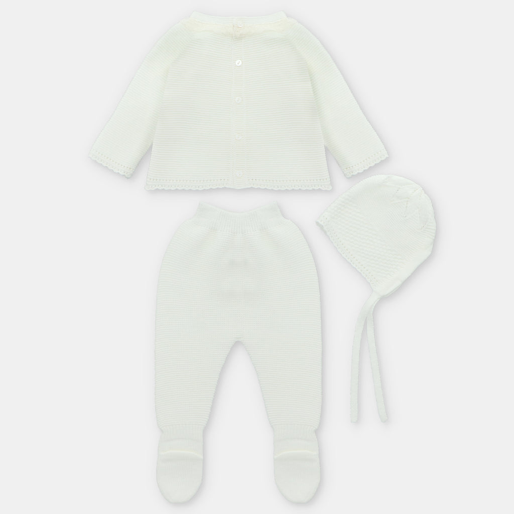Conjunto De Tres Piezas Para Niña