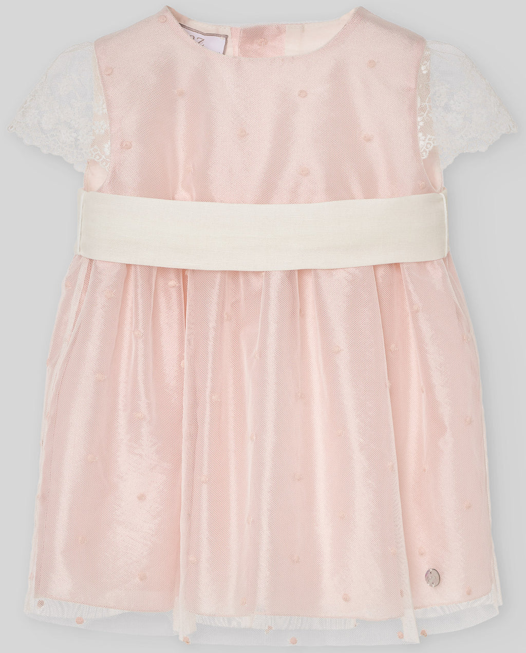 Vestido Tul Plumety con Banda "Ceremonia"