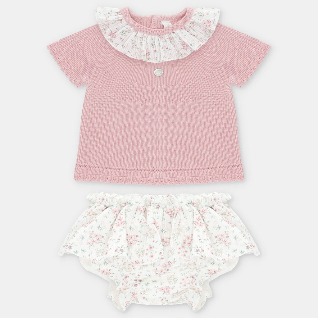 Conjunto Niña Rosa