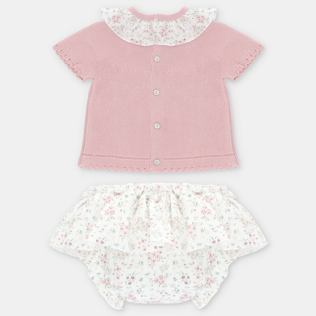 Conjunto Niña Rosa