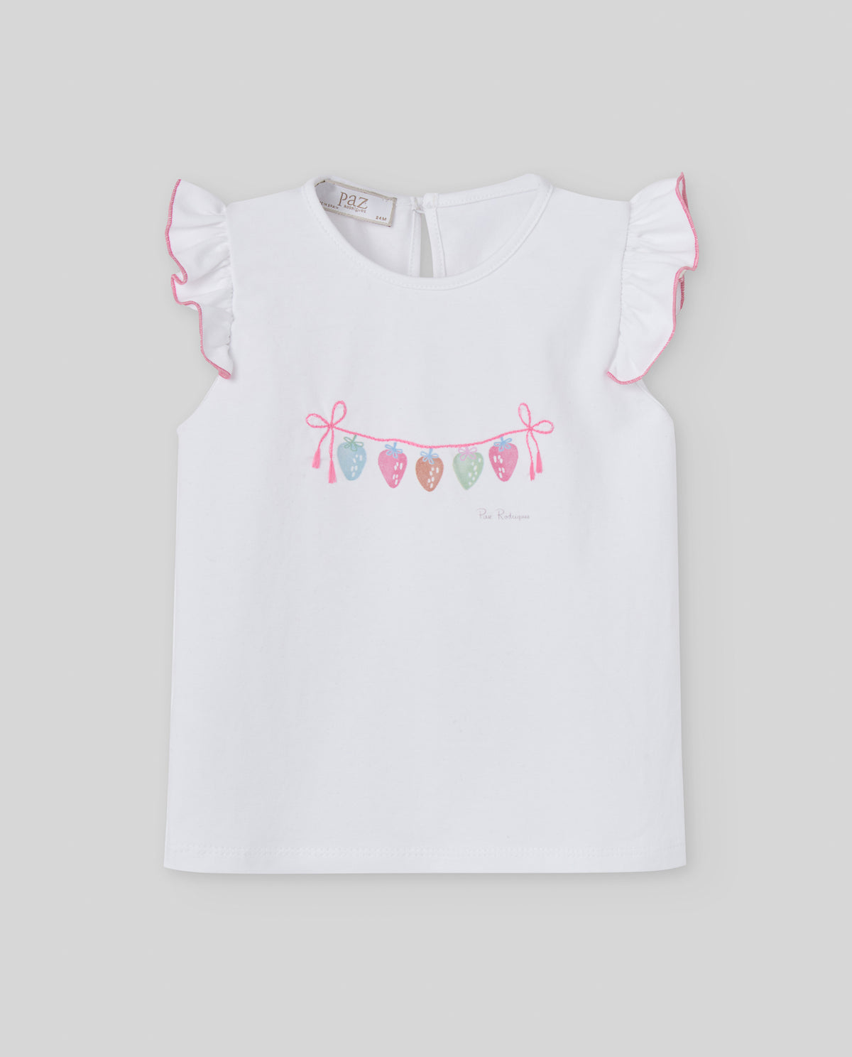 Conjunto de baño Paz Rodríguez “fresas”