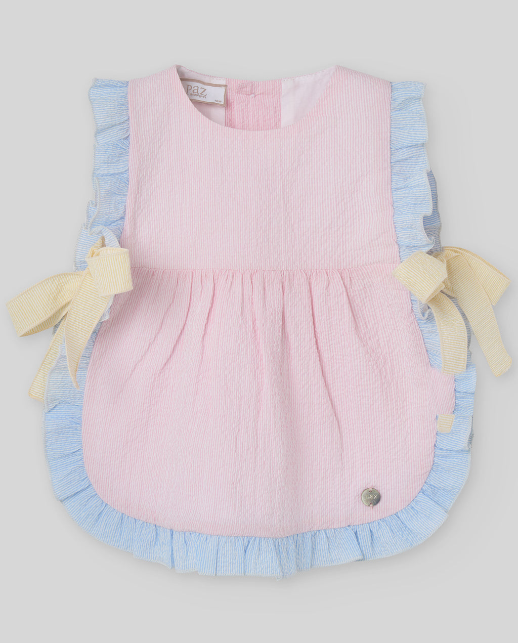 Vestido Corto + Braga “Candy” - Paz Rodríguez