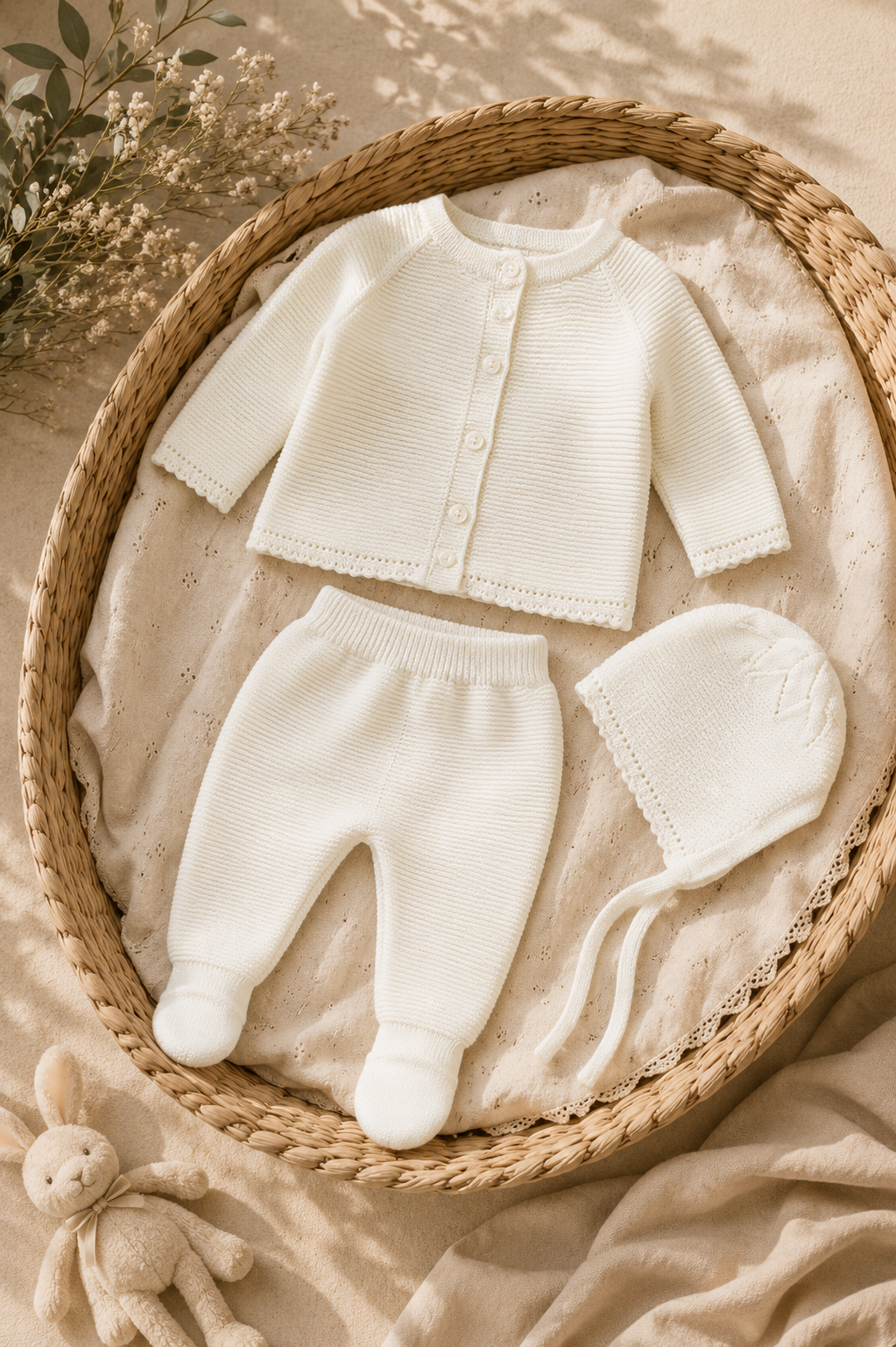 Conjunto De Tres Piezas Para Niña