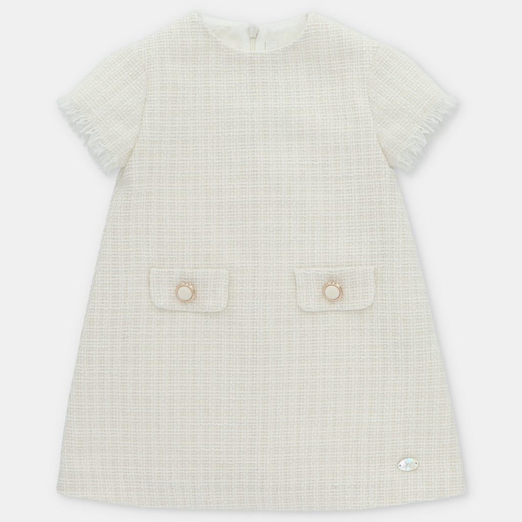 Vestido De Niña Tela Derby