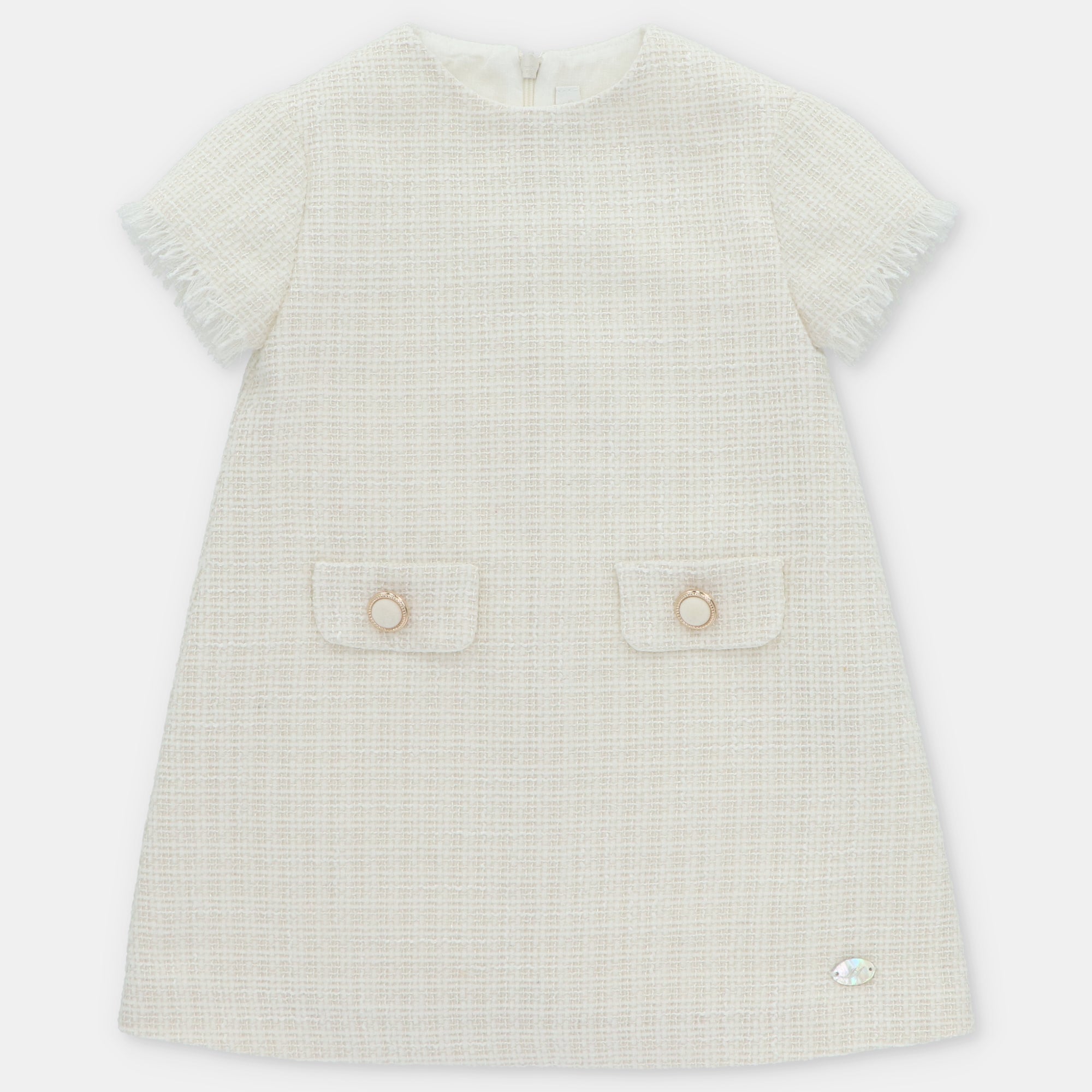 Vestido De Niña Tela Derby