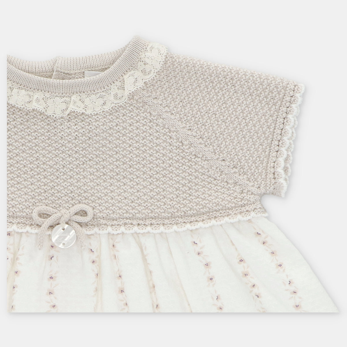 Vestido Niña Arena - Martín Aranda