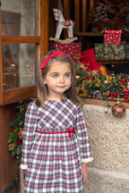 Vestido de cuadros NADAL para niña | Paz Rodríguez