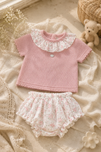 Conjunto Niña Rosa