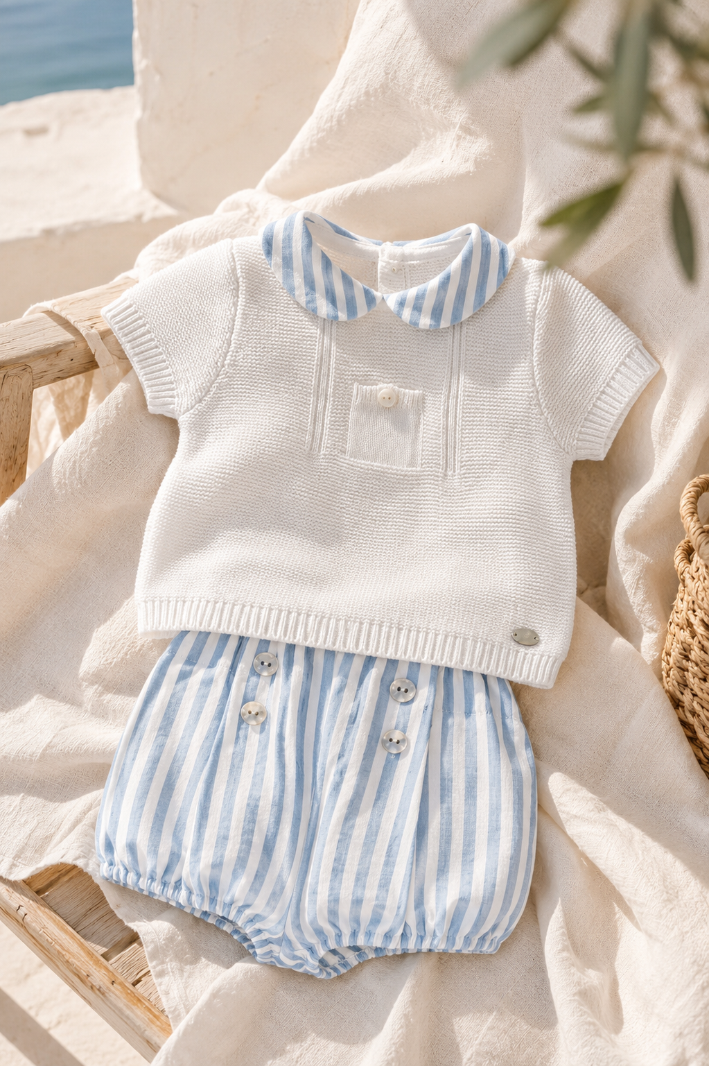 Conjunto Niño Azul