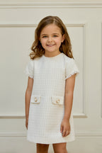 Vestido de niña de tela Derby | Martín Aranda