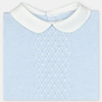 Conjunto con cuello a contraste para bebé de Martín Aranda, referencia 004-10322.