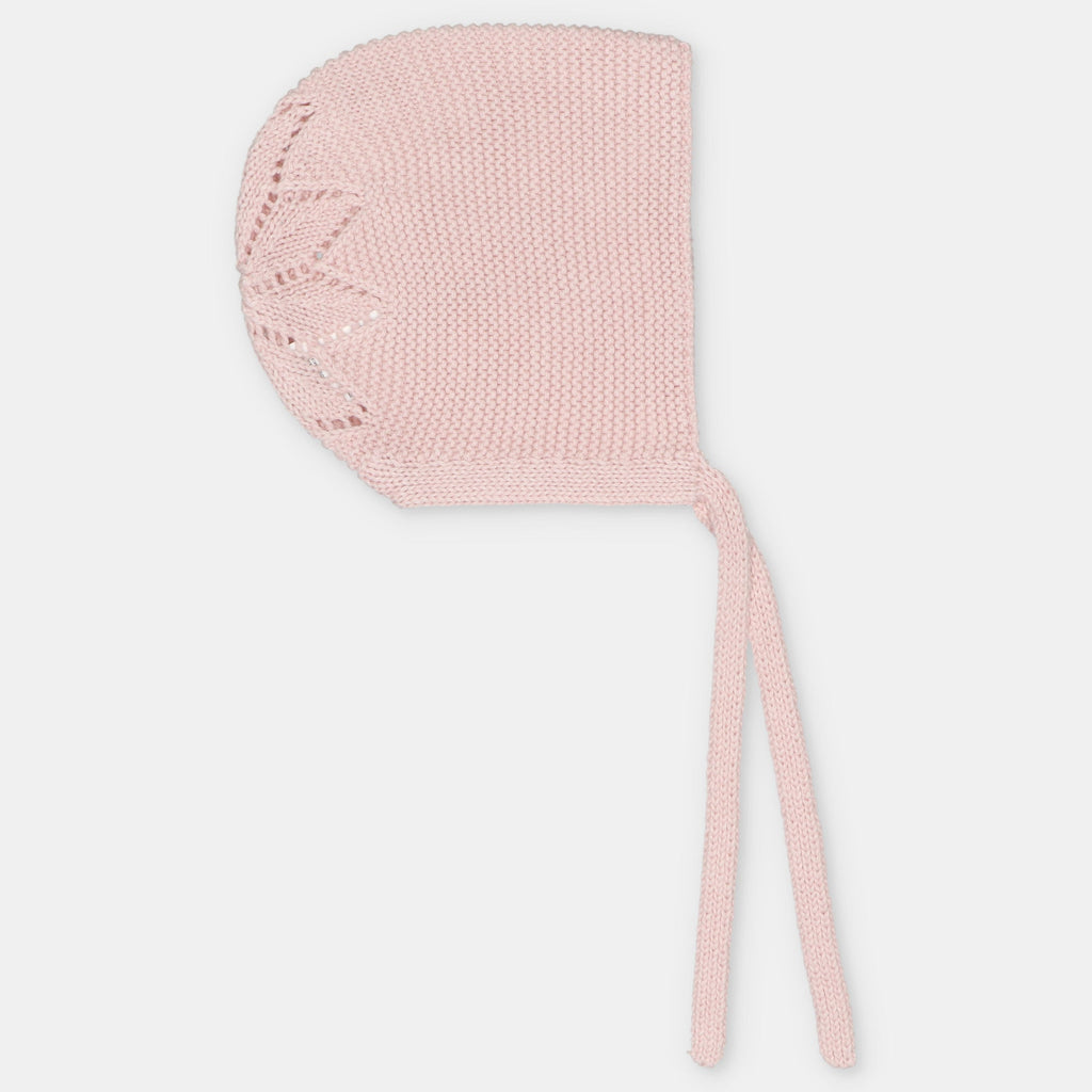 Conjunto exclusivo Ondas para bebé: capota con cintas.