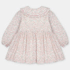 Vestido floral con botones para niña de Martín Aranda, referencia 047-20324.