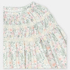 Vestido floral de manga larga para niña de Martín Aranda, referencia 047-20325.