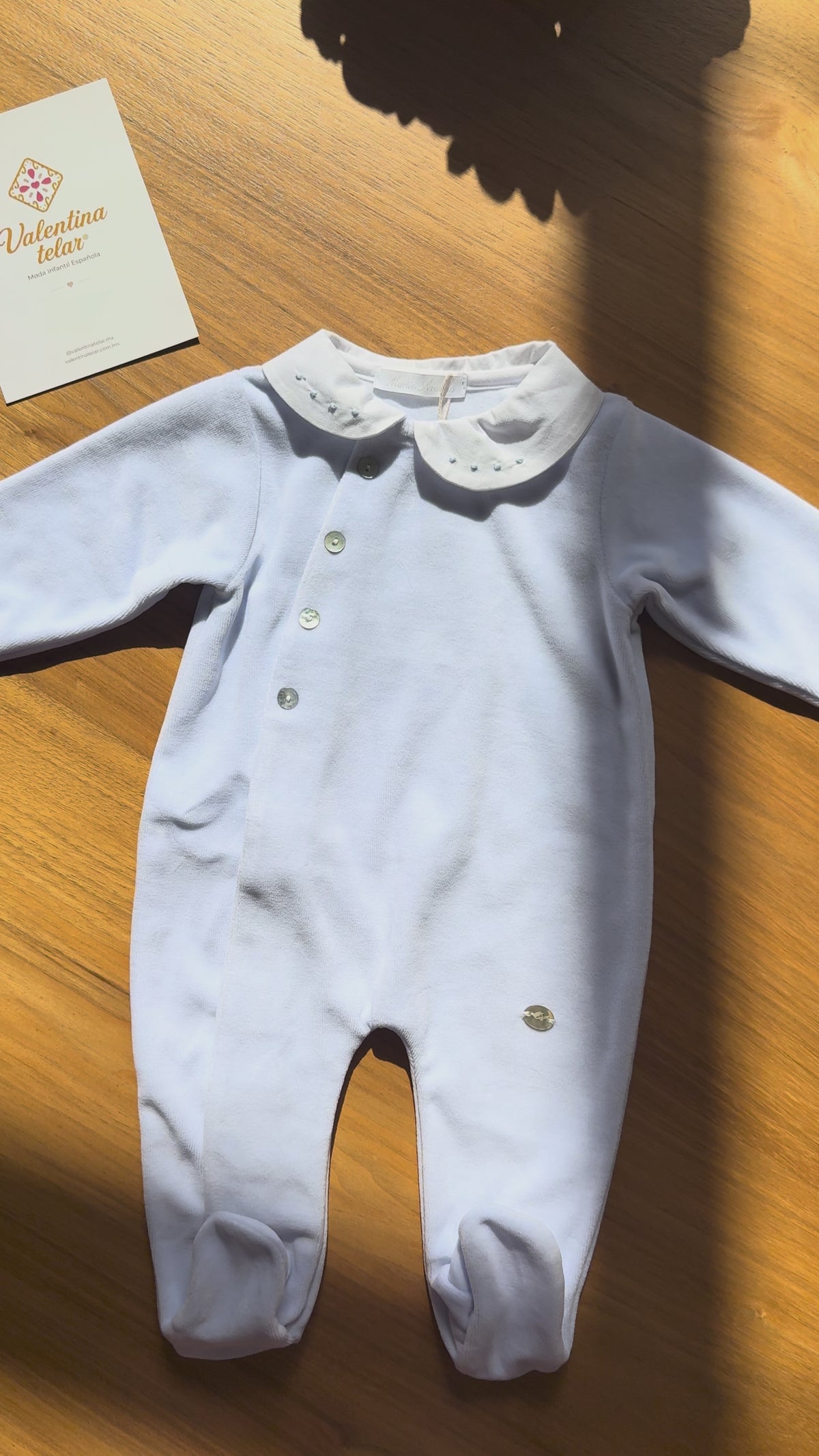 Pelele Largo De Tercio Pelo Y Cotton Home Para Niño - Martín Aranda