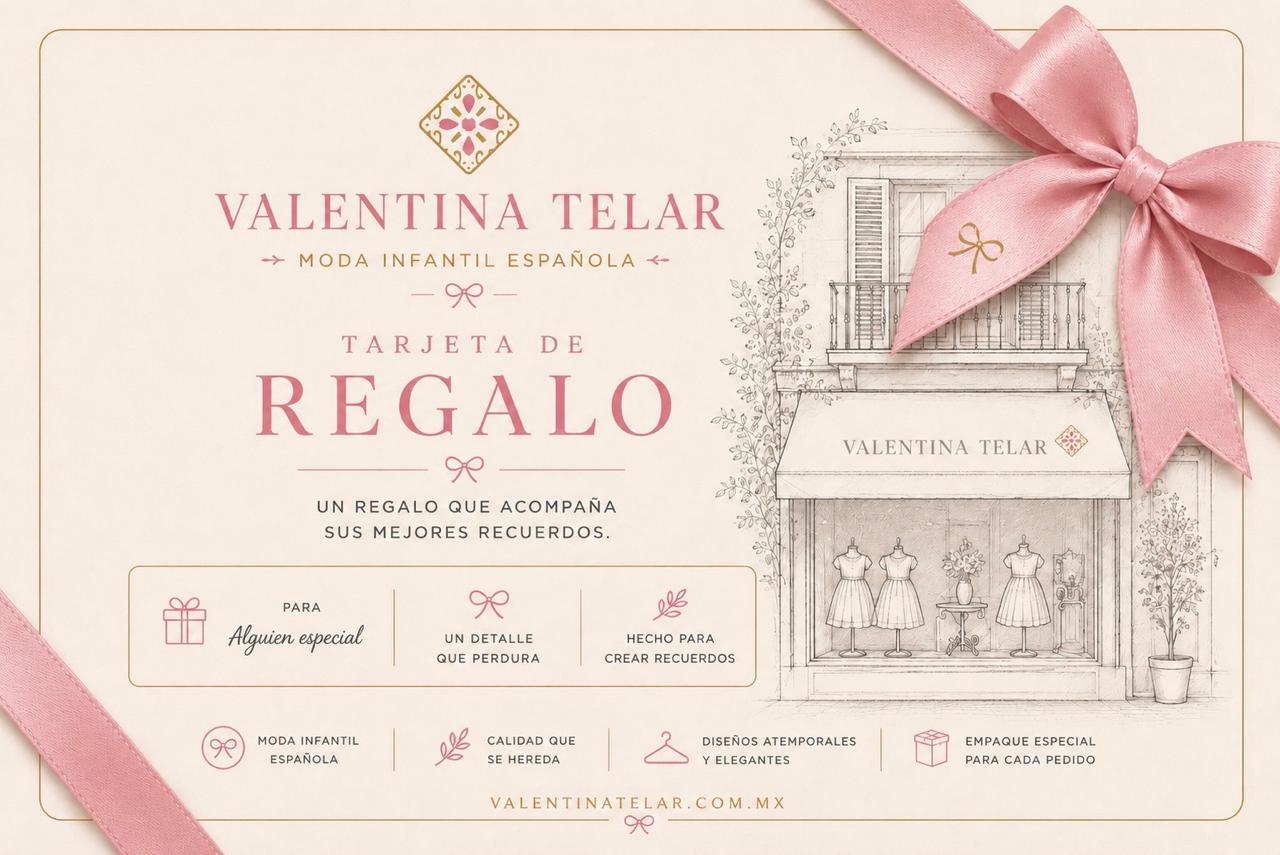 Tarjeta de Regalo Valentina telar